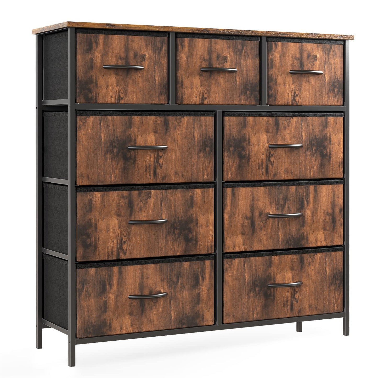 OLIXIS 7-Drawer Dresser, White