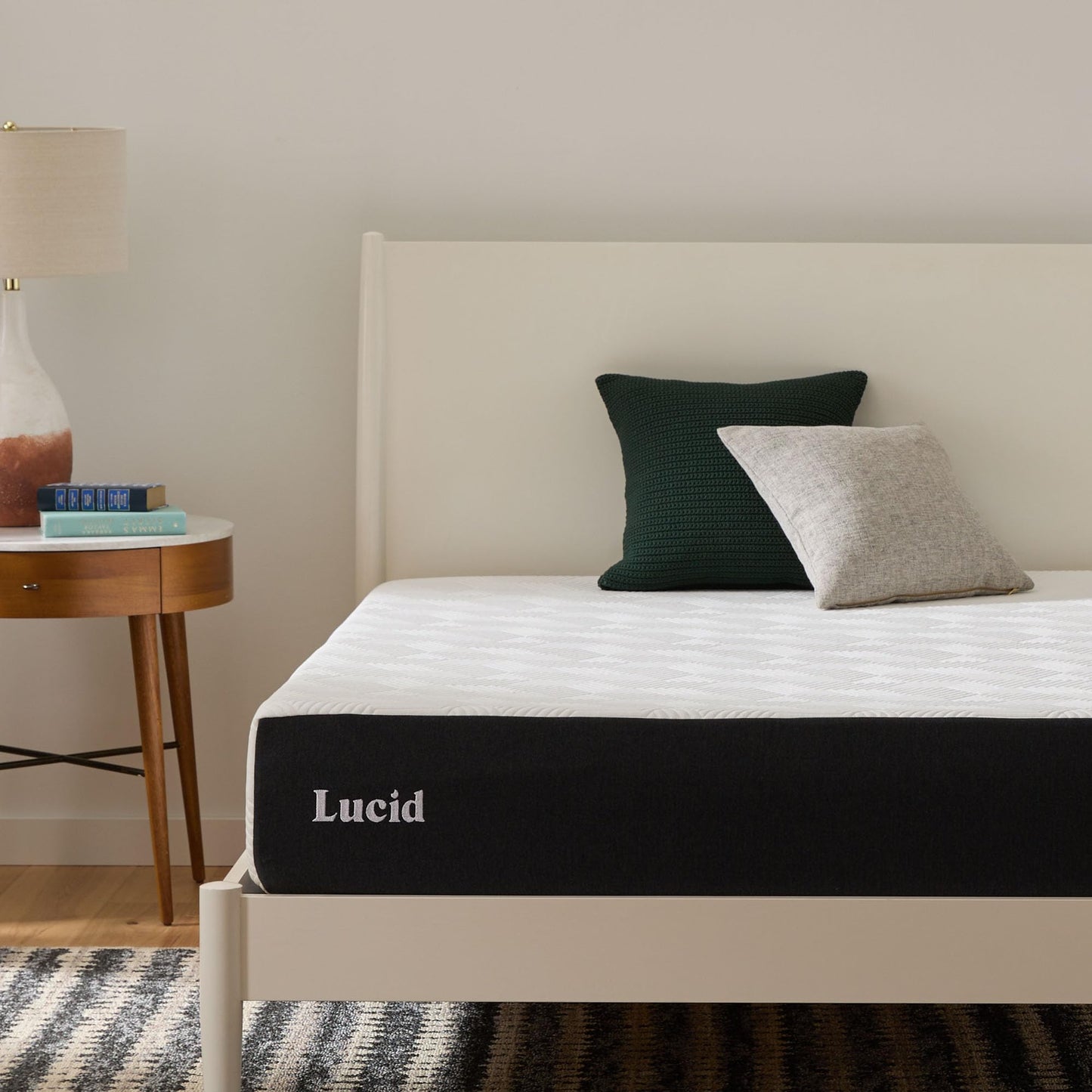 LUCID 12" Twin Memory Foam Mattress