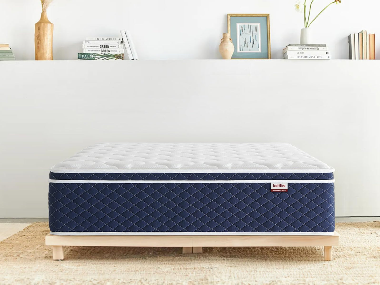 Twin 12" Gel Memory Foam Hybrid Mattress