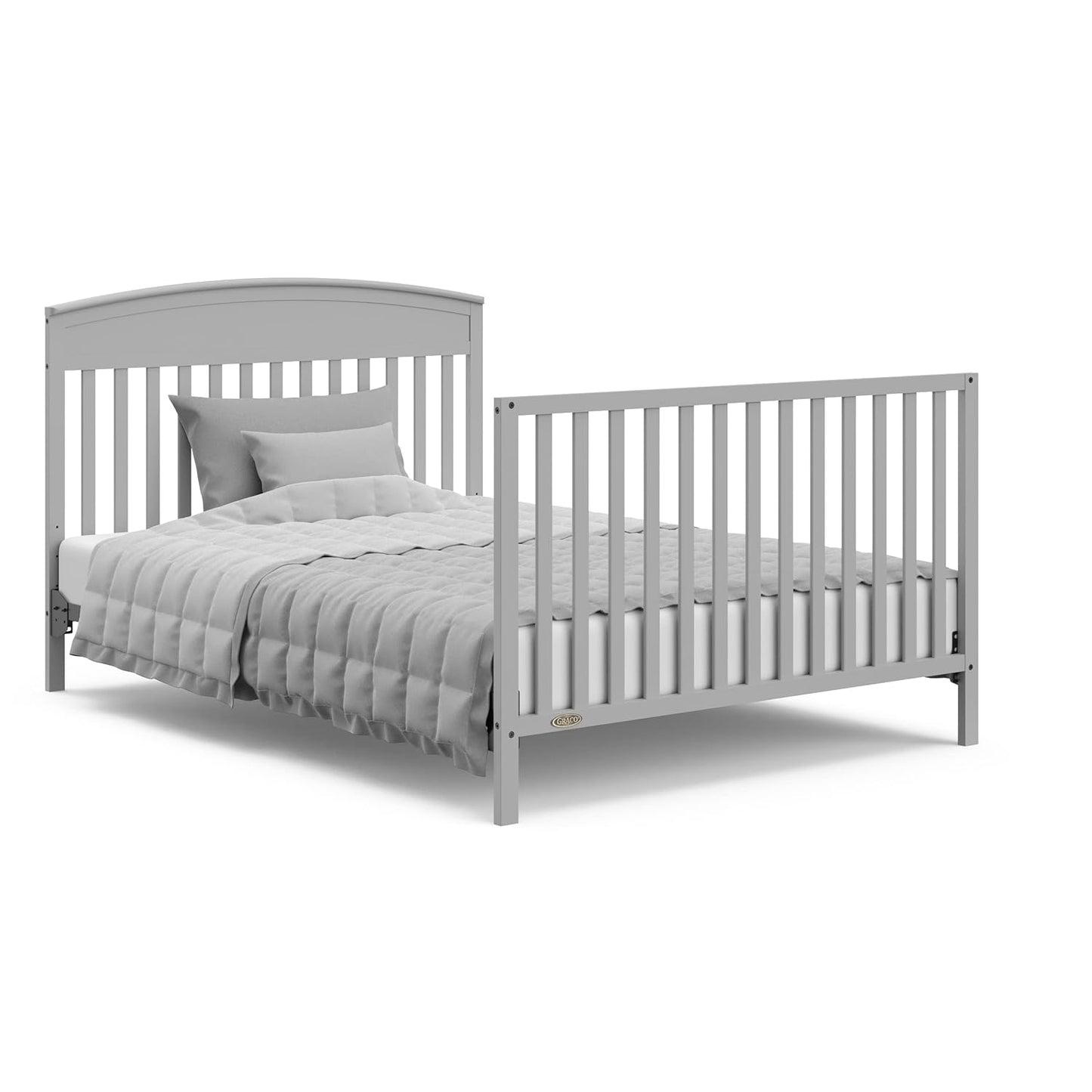 Graco Benton 5-in-1 Convertible Crib – Pebble Gray