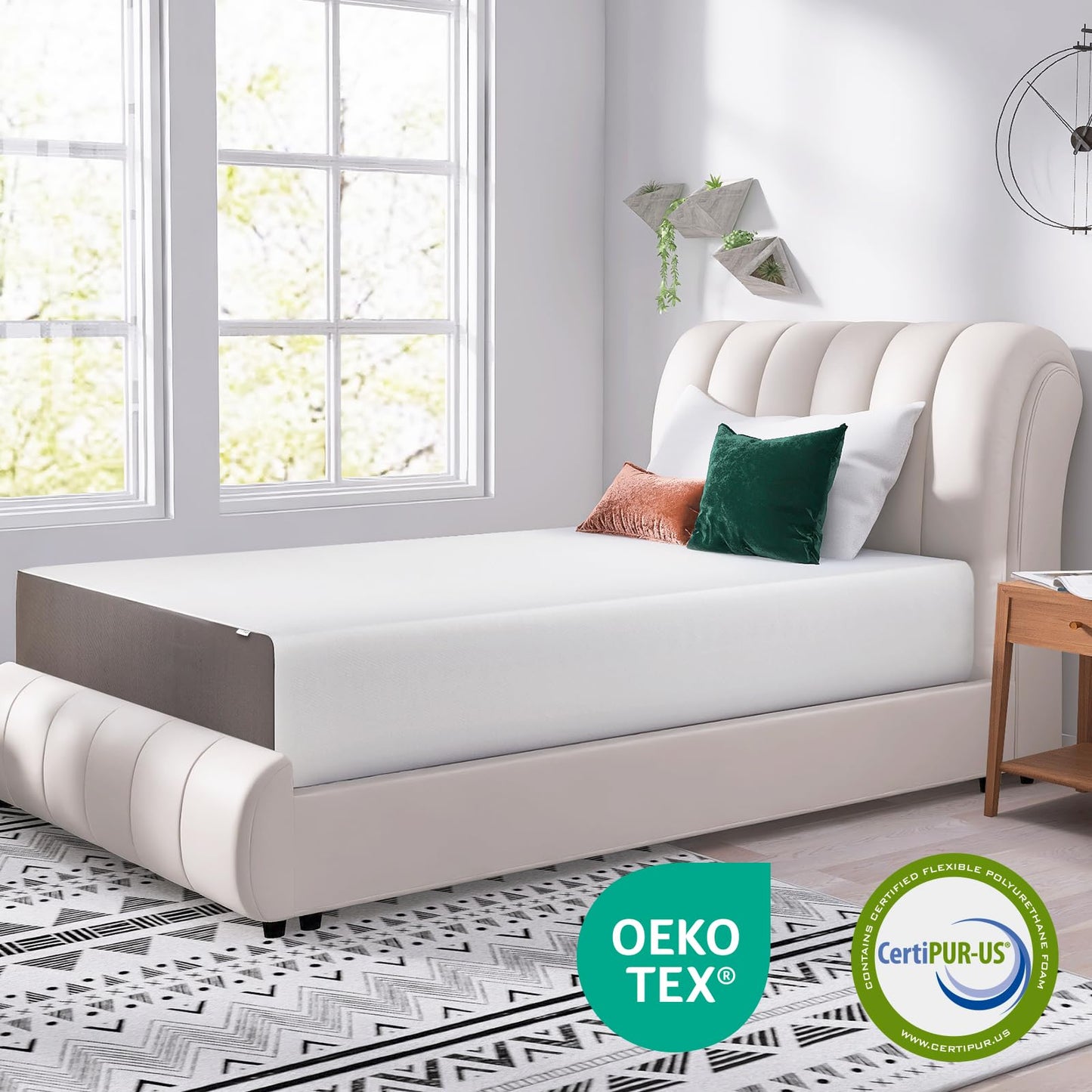 Amazon Basics 12" Twin Memory Foam Mattress