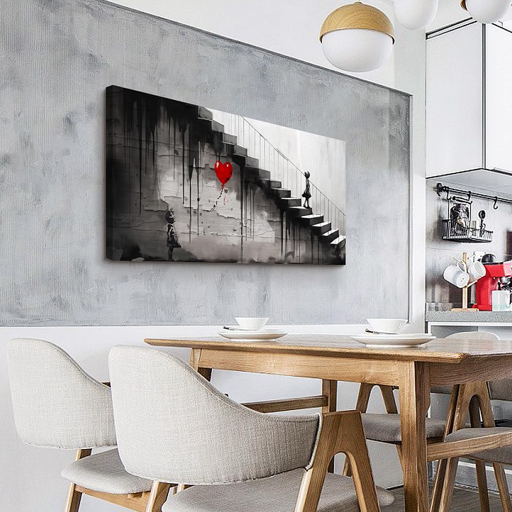 Lapremoly Black & White Tree Canvas Wall Art