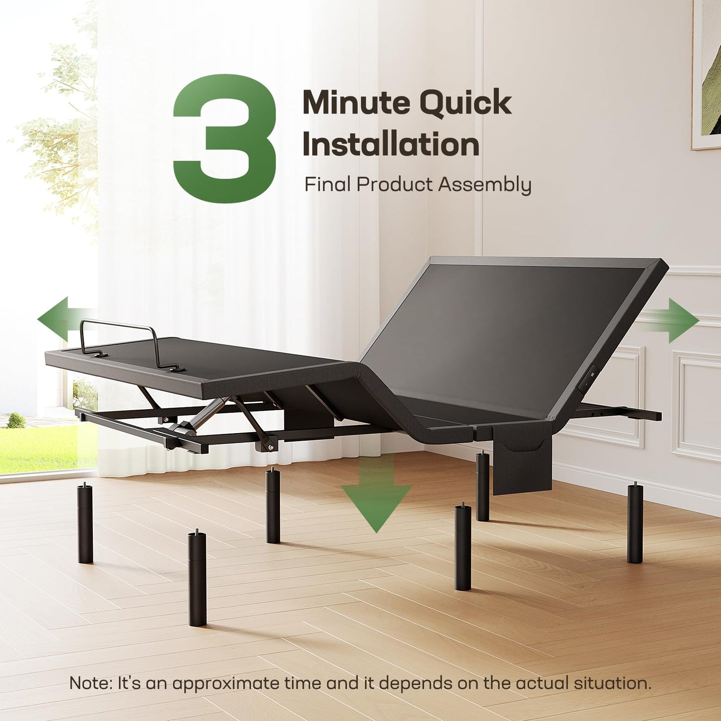Marsail Split King Adjustable Bed
