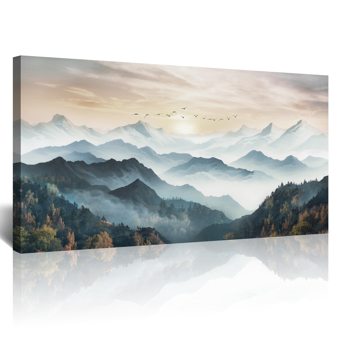 Lapremoly Black & White Tree Canvas Wall Art