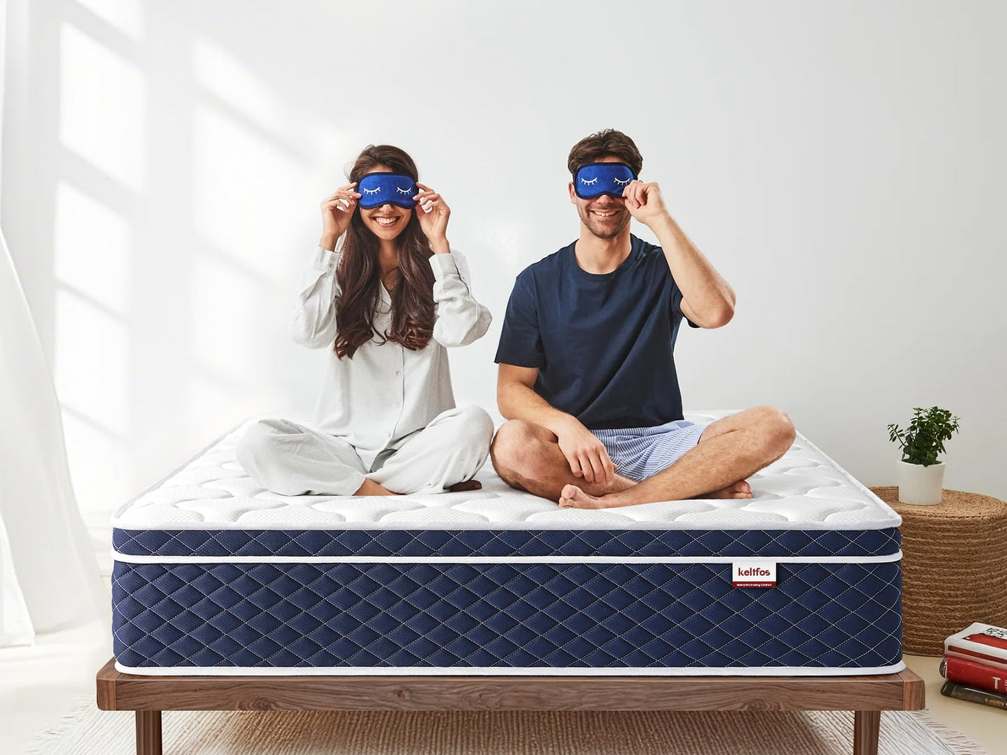 Twin 12" Gel Memory Foam Hybrid Mattress
