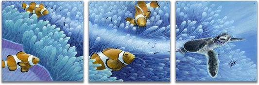 Epic Art 'The Journey Begins' 3-Piece Wall Art