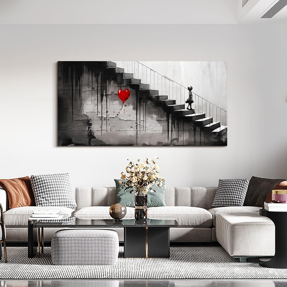 Lapremoly Black & White Tree Canvas Wall Art