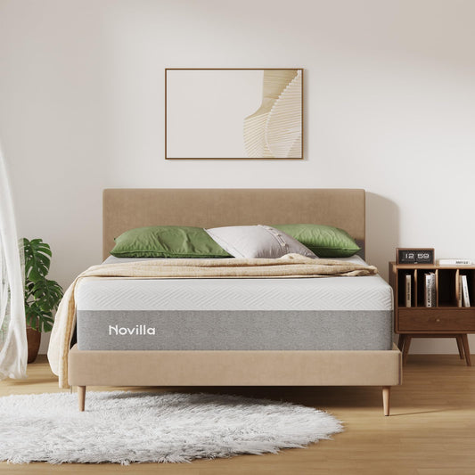Novilla 12" Twin Gel Memory Foam Mattress