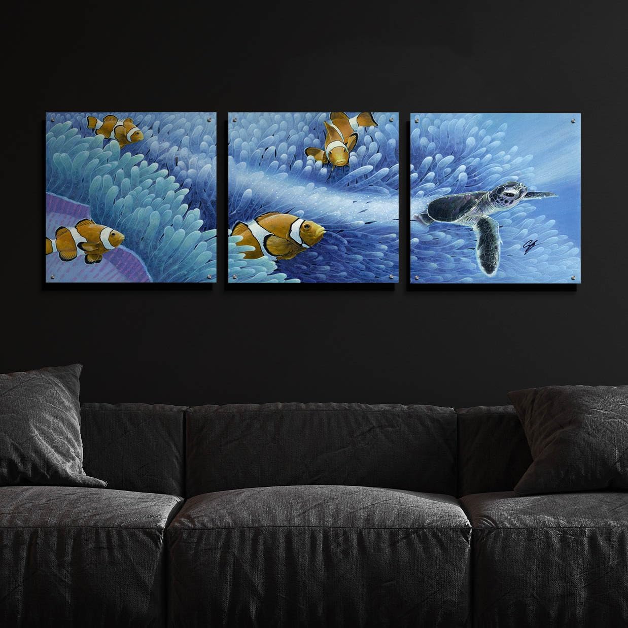 Epic Art 'The Journey Begins' 3-Piece Wall Art
