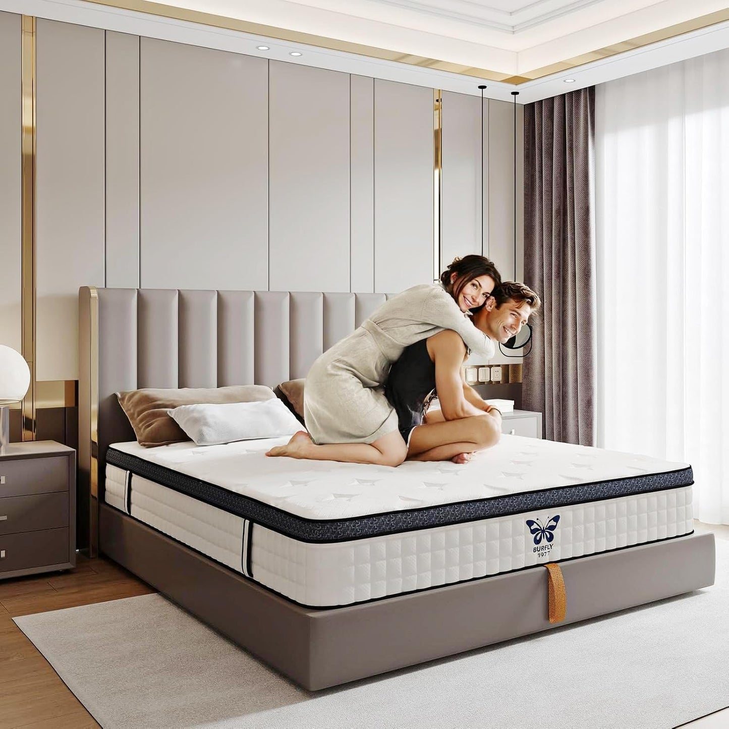 12" Full Pocket Spring Mattress