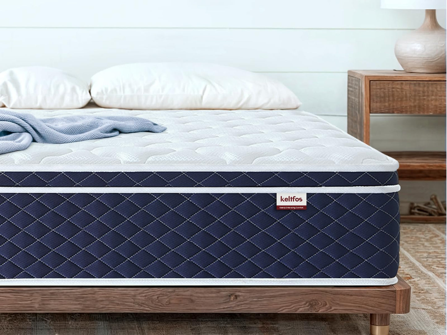 Twin 12" Gel Memory Foam Hybrid Mattress