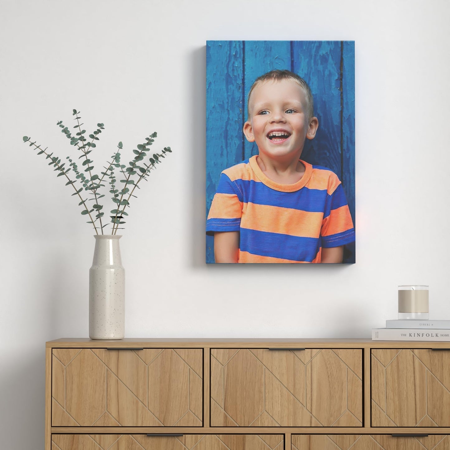 wall26 Personalized Photo Canvas Print 16"x24"