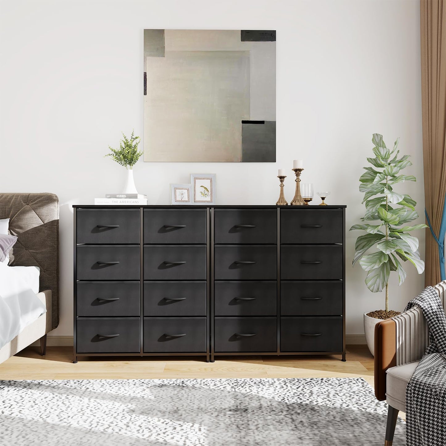 OLIXIS 7-Drawer Dresser, White
