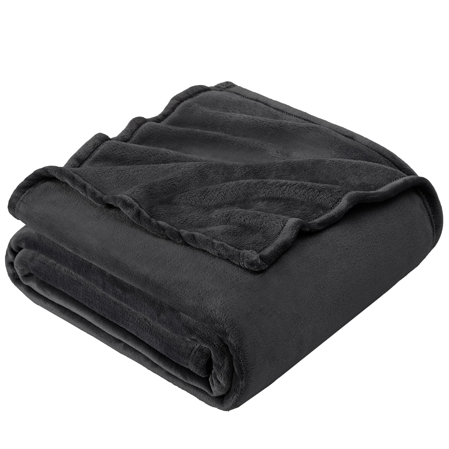 Hansleep Fleece Blanket – Queen, Charcoal