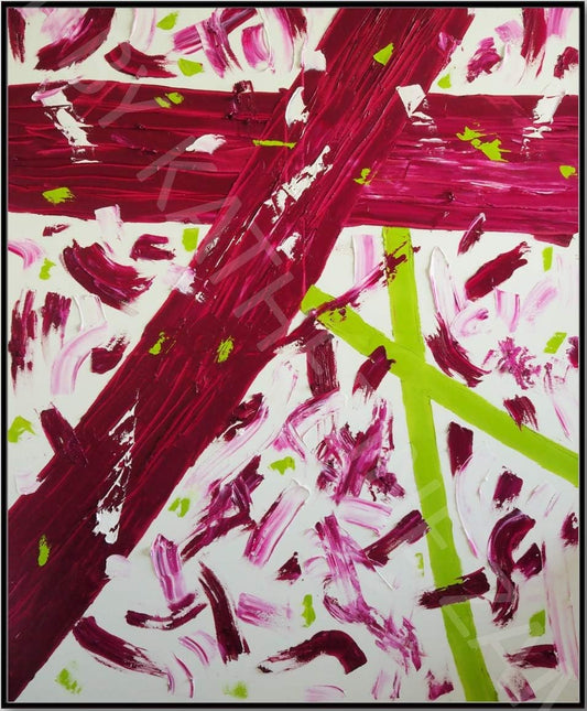 The X Oil Painting 48"x60"