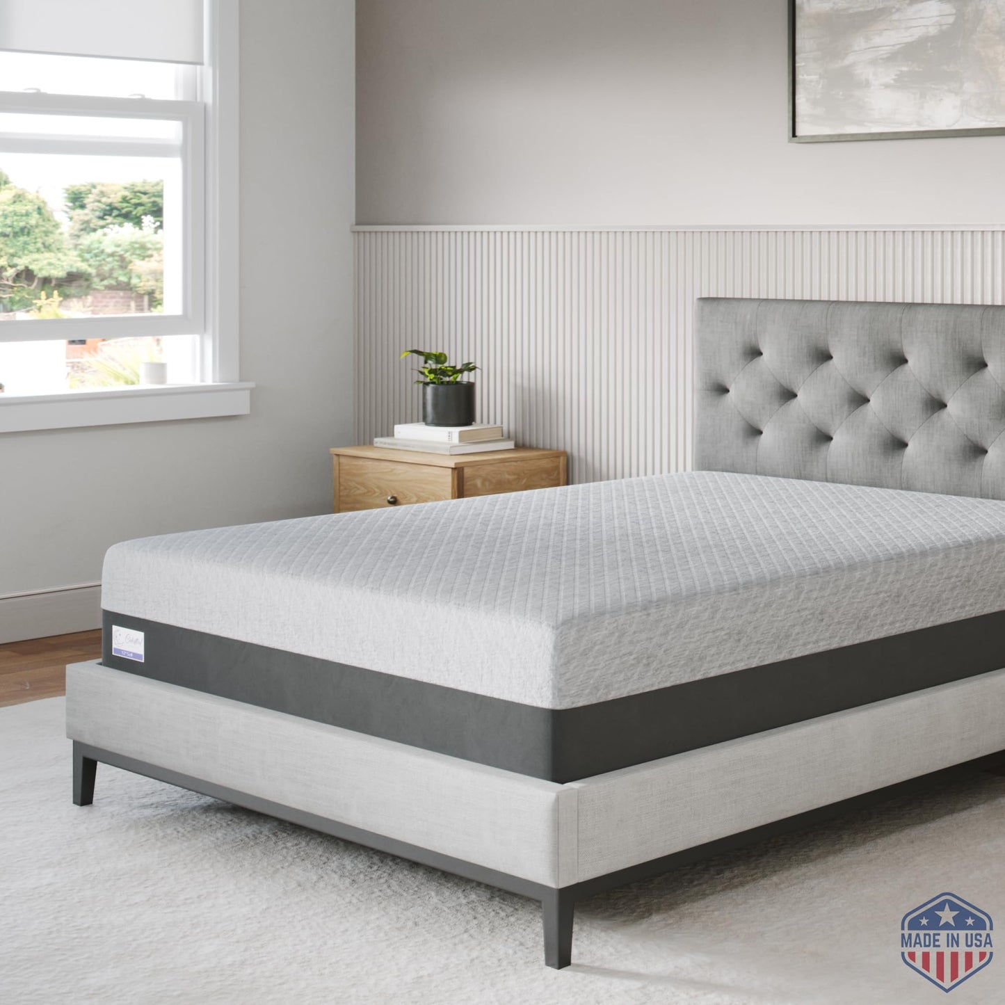 Gel Memory Foam Mattress – Twin, 12" Soft