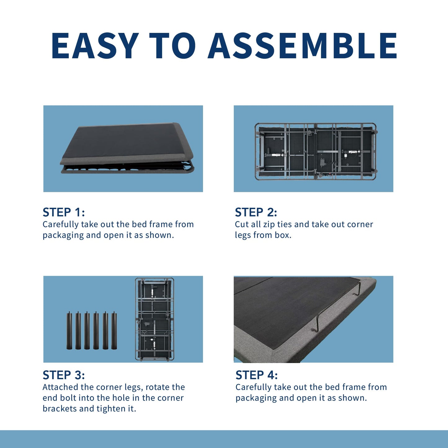 Split King Adjustable Bed with Mattress