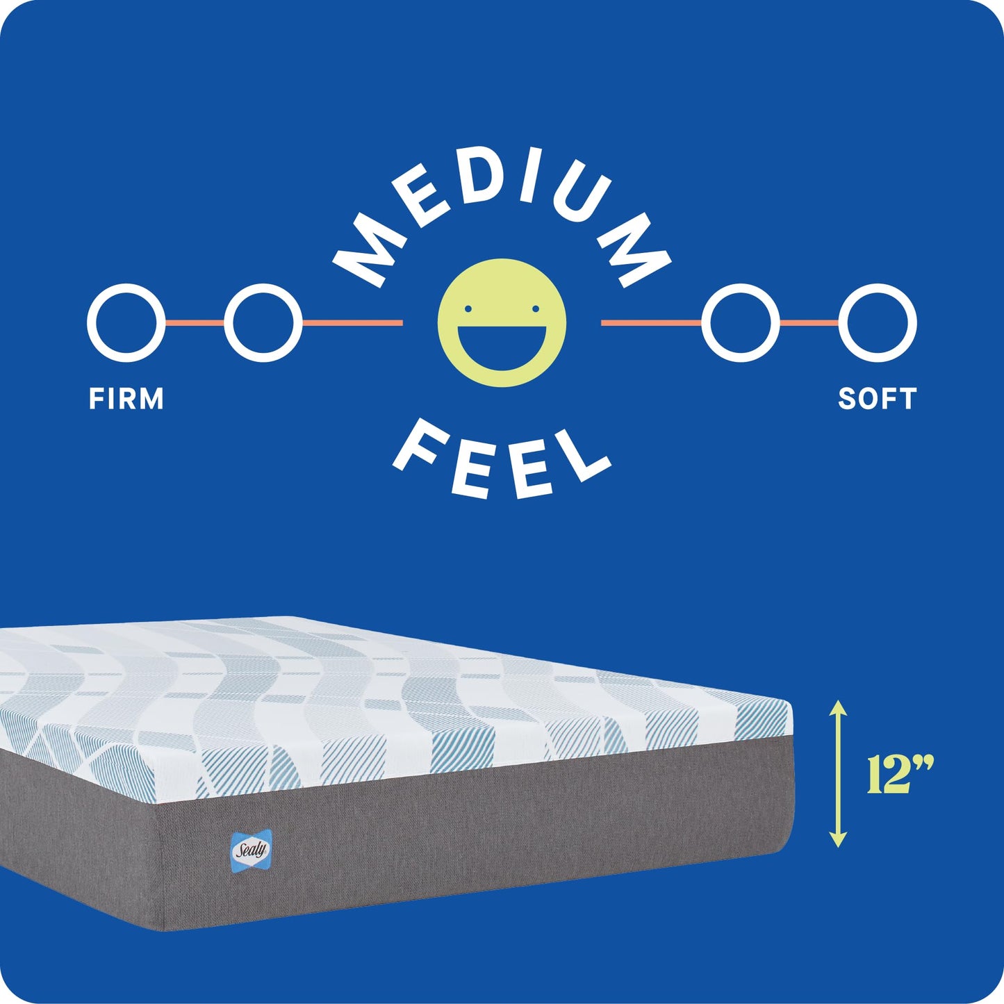 Sealy Dreamlife 12" Twin Hybrid Mattress