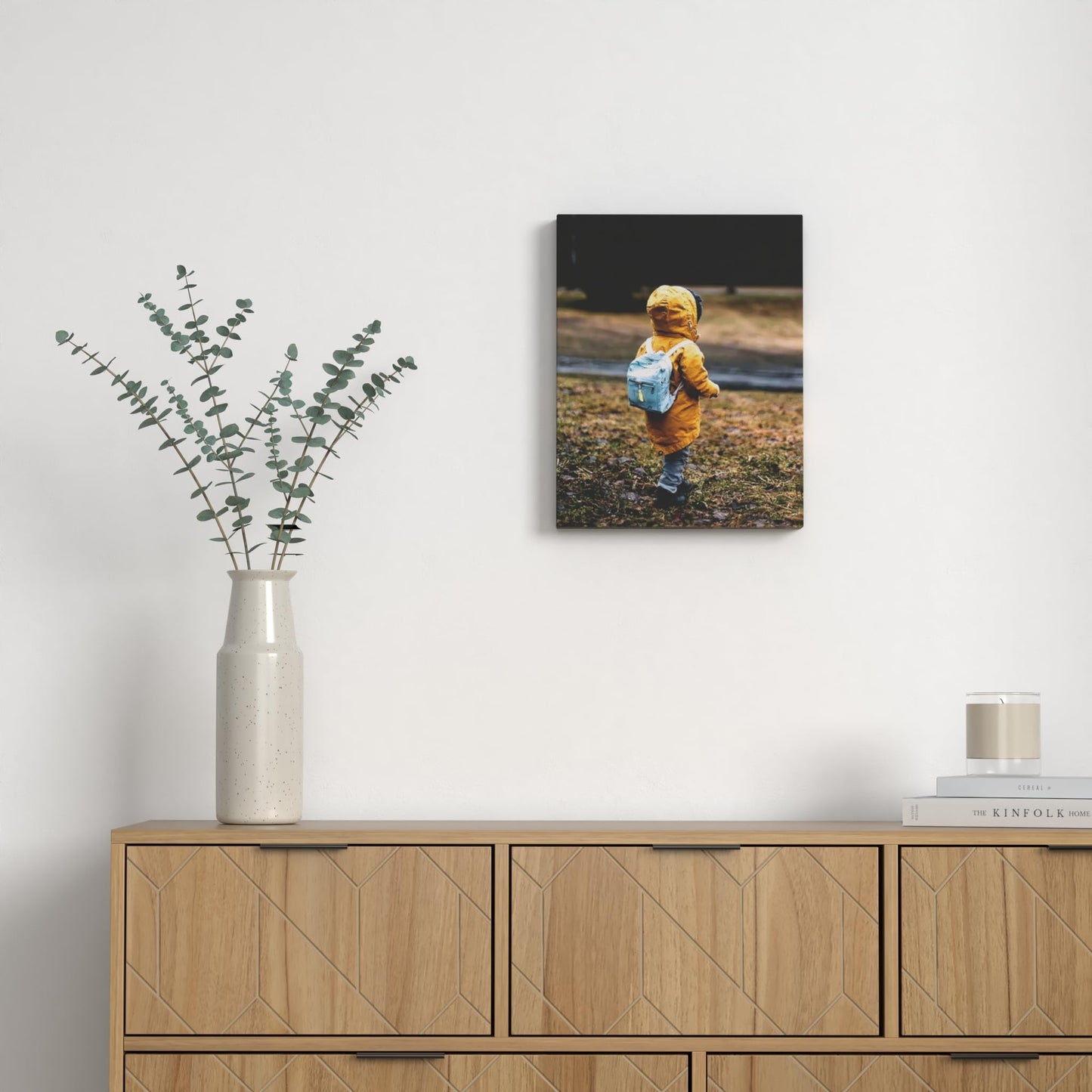 wall26 Personalized Photo Canvas Print 16"x24"