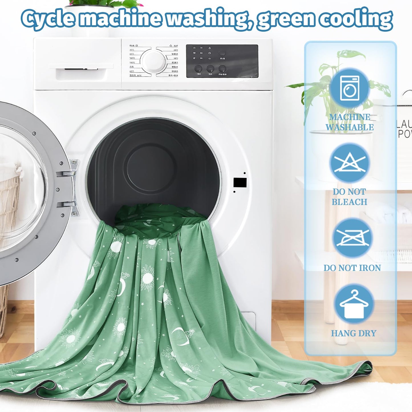 inhand Cooling Blanket – Queen, Dark Grey-Sky