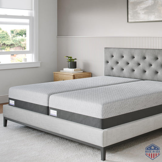 Gel Memory Foam Mattress – Twin, 12" Soft