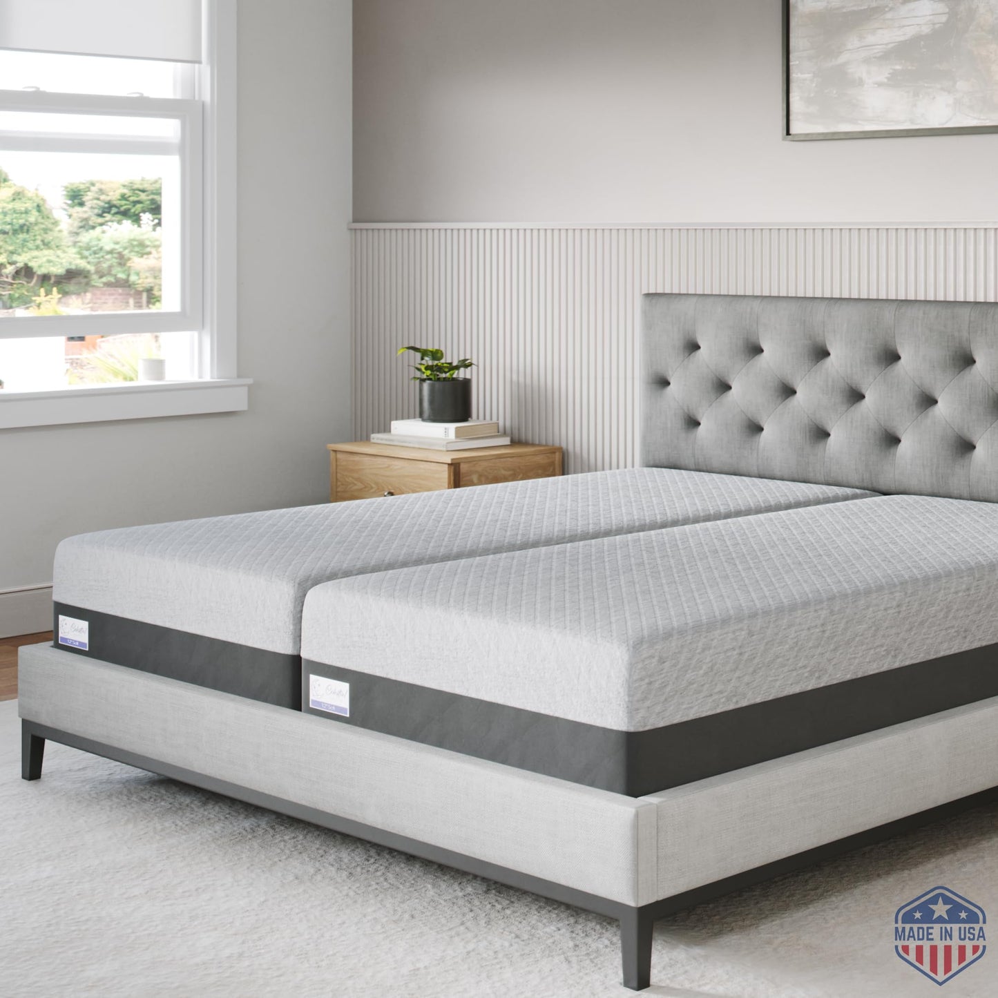 Gel Memory Foam Mattress – Twin, 12" Soft