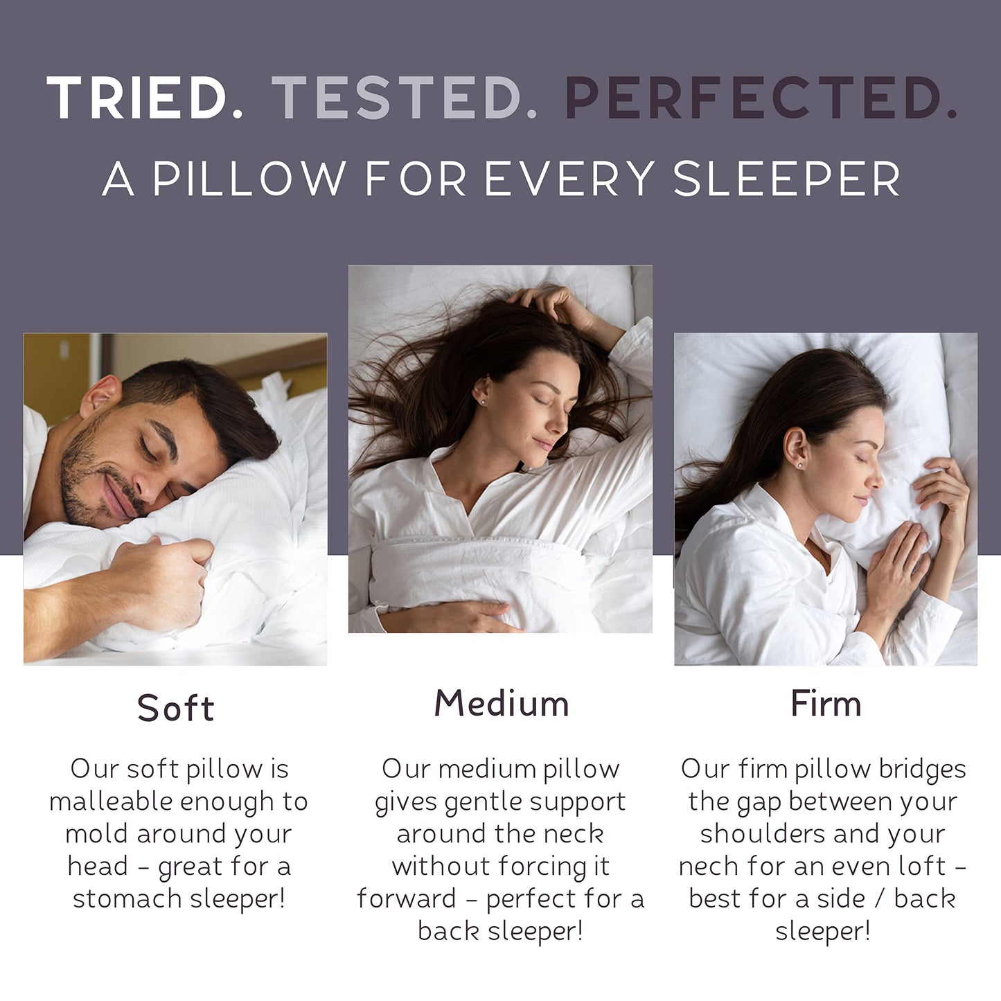 Lincove Down Pillows – Standard, 2 Pack