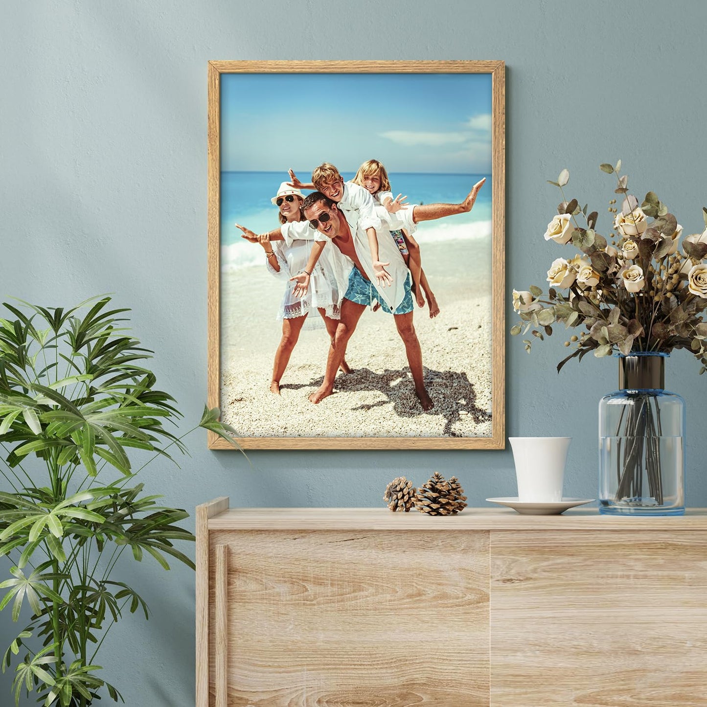 wall26 Personalized Photo Canvas Print 16"x24"