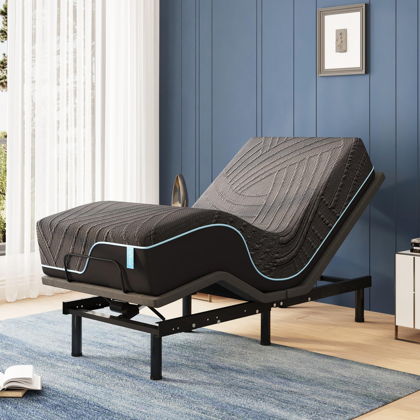 Split King Adjustable Bed with Mattress