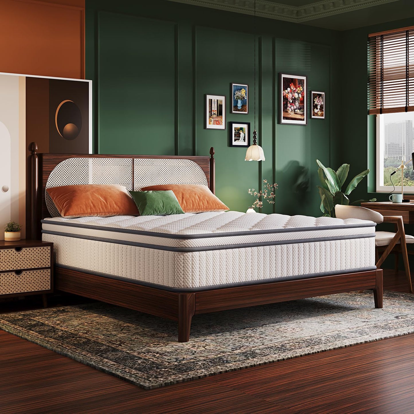 12" Full Memory Foam Hybrid Mattress