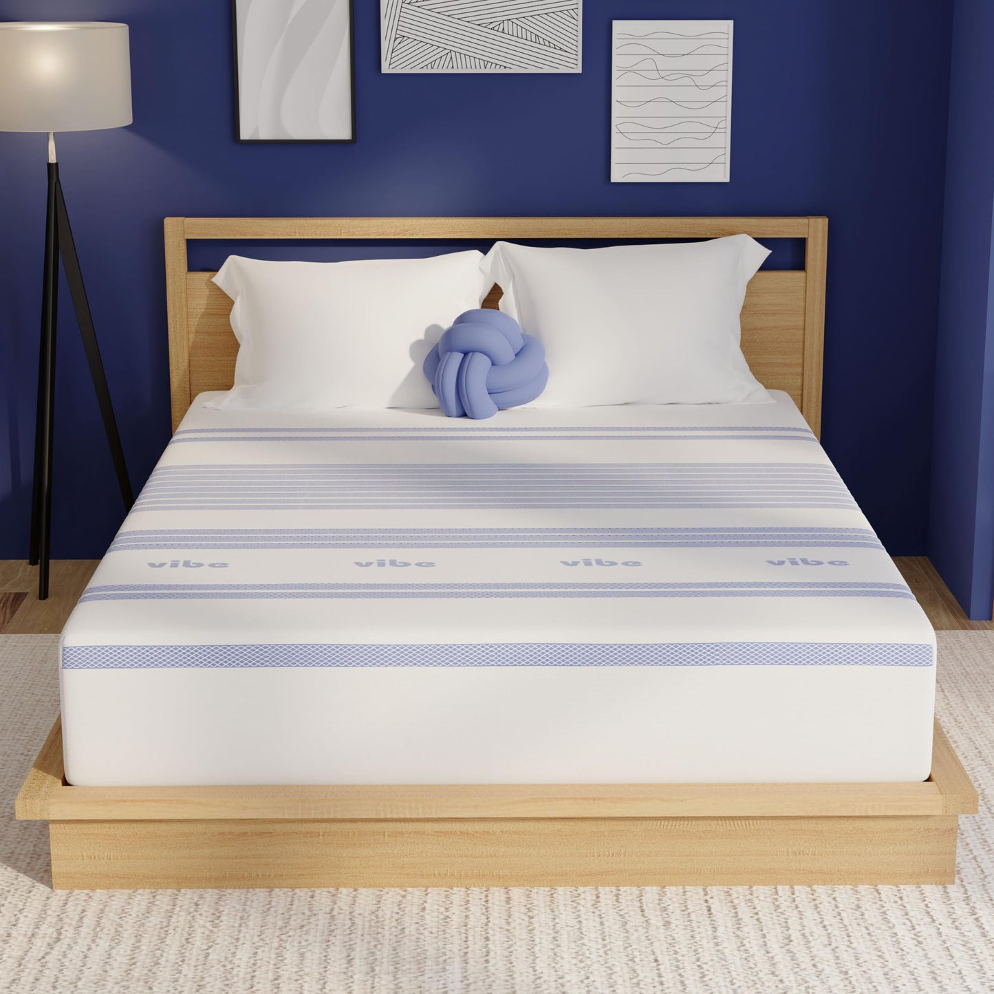 Vibe 12" Full Gel Memory Foam Mattress