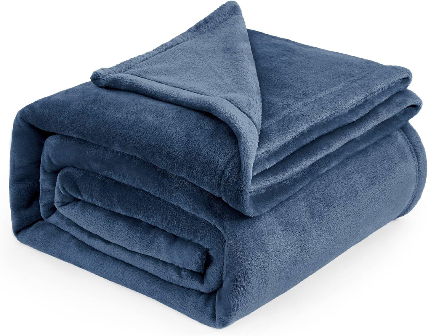 Bedsure GentleSoft Fleece Blanket – King, Grey