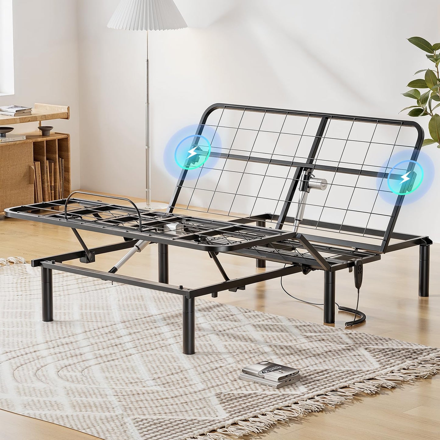 Pipishell Full Adjustable Bed Frame