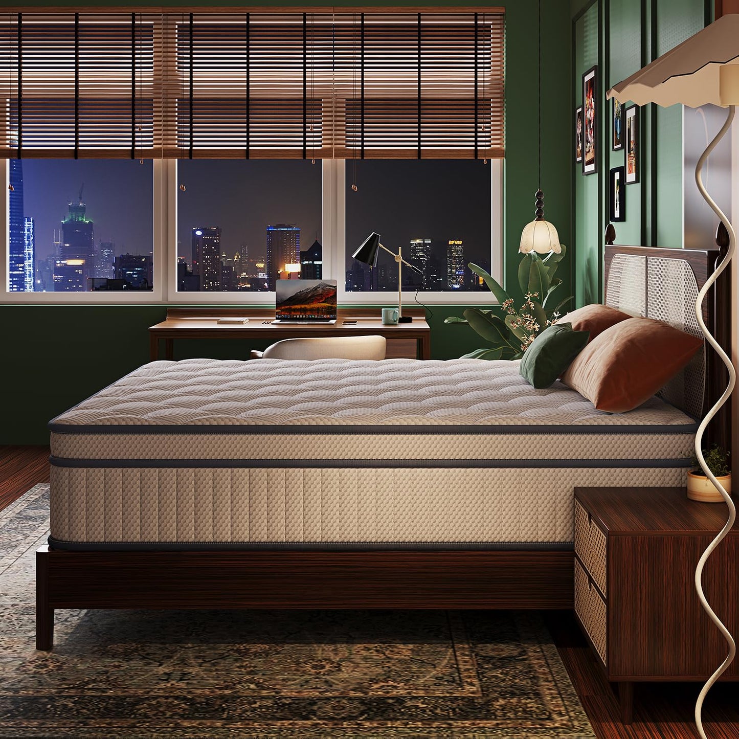 12" Full Memory Foam Hybrid Mattress