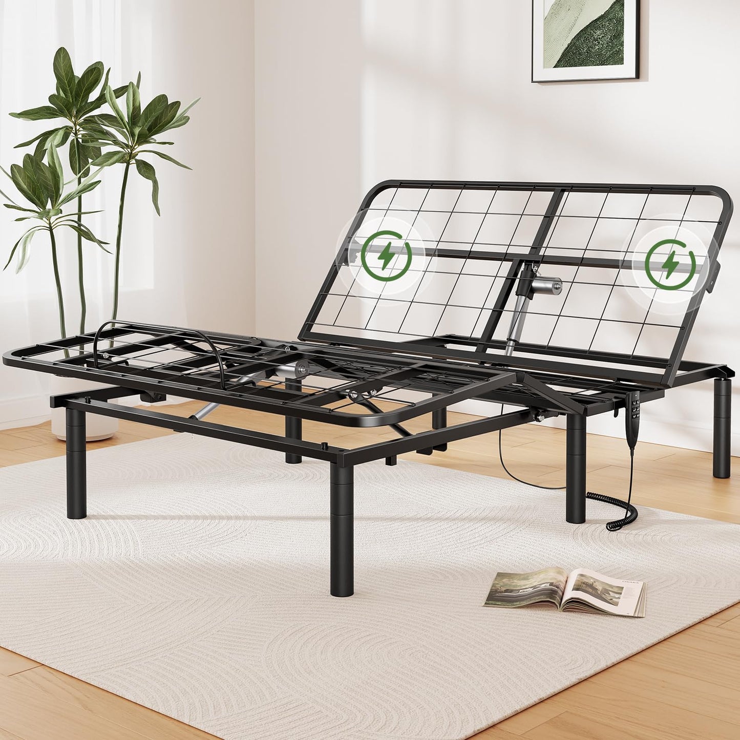 Marsail Split King Adjustable Bed