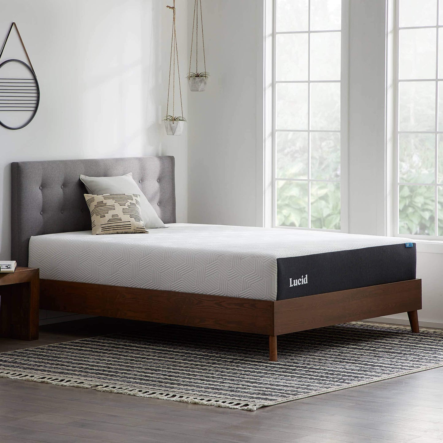 LUCID 12" Twin Memory Foam Mattress