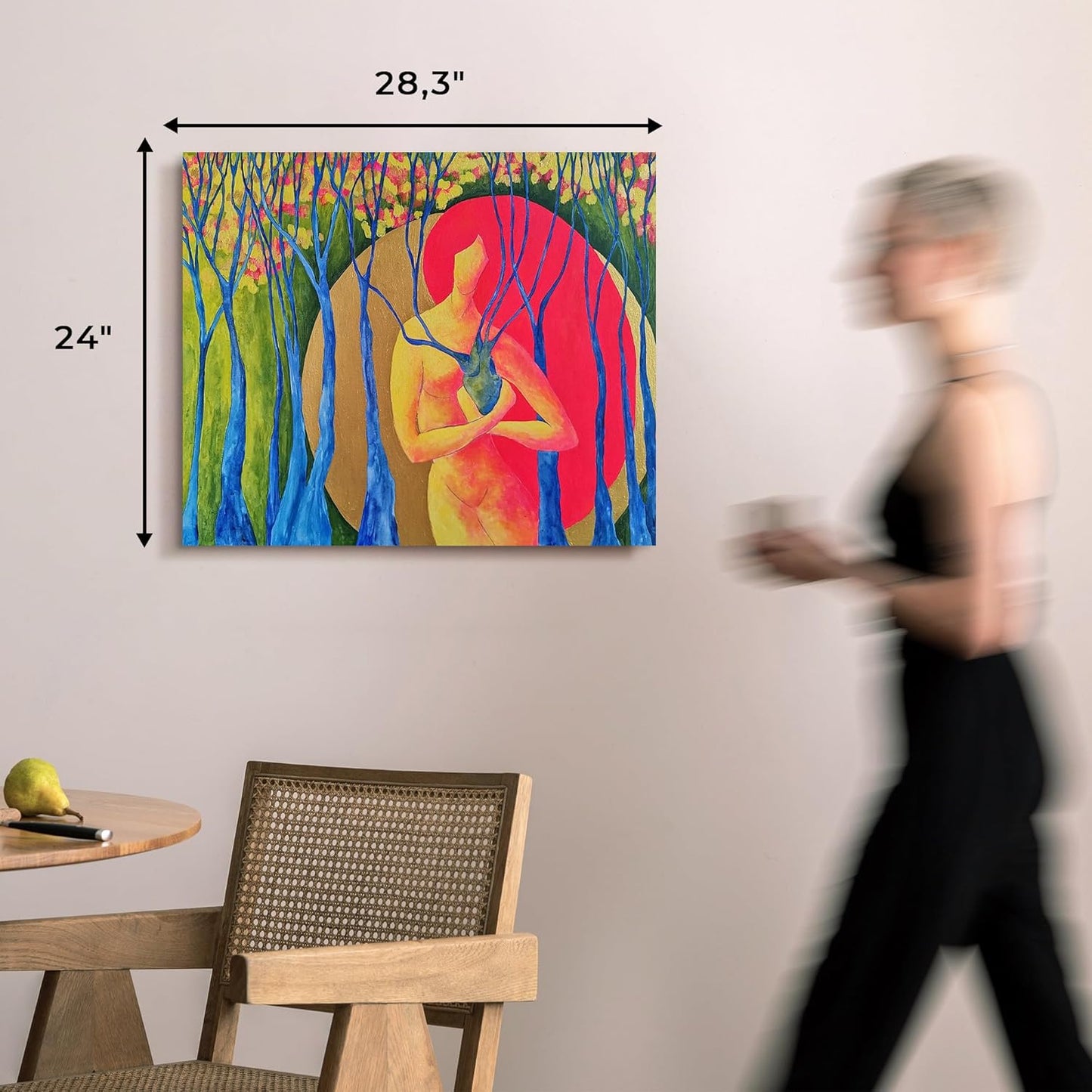 In Search of Harmony Acrylic Painting 28"x24"