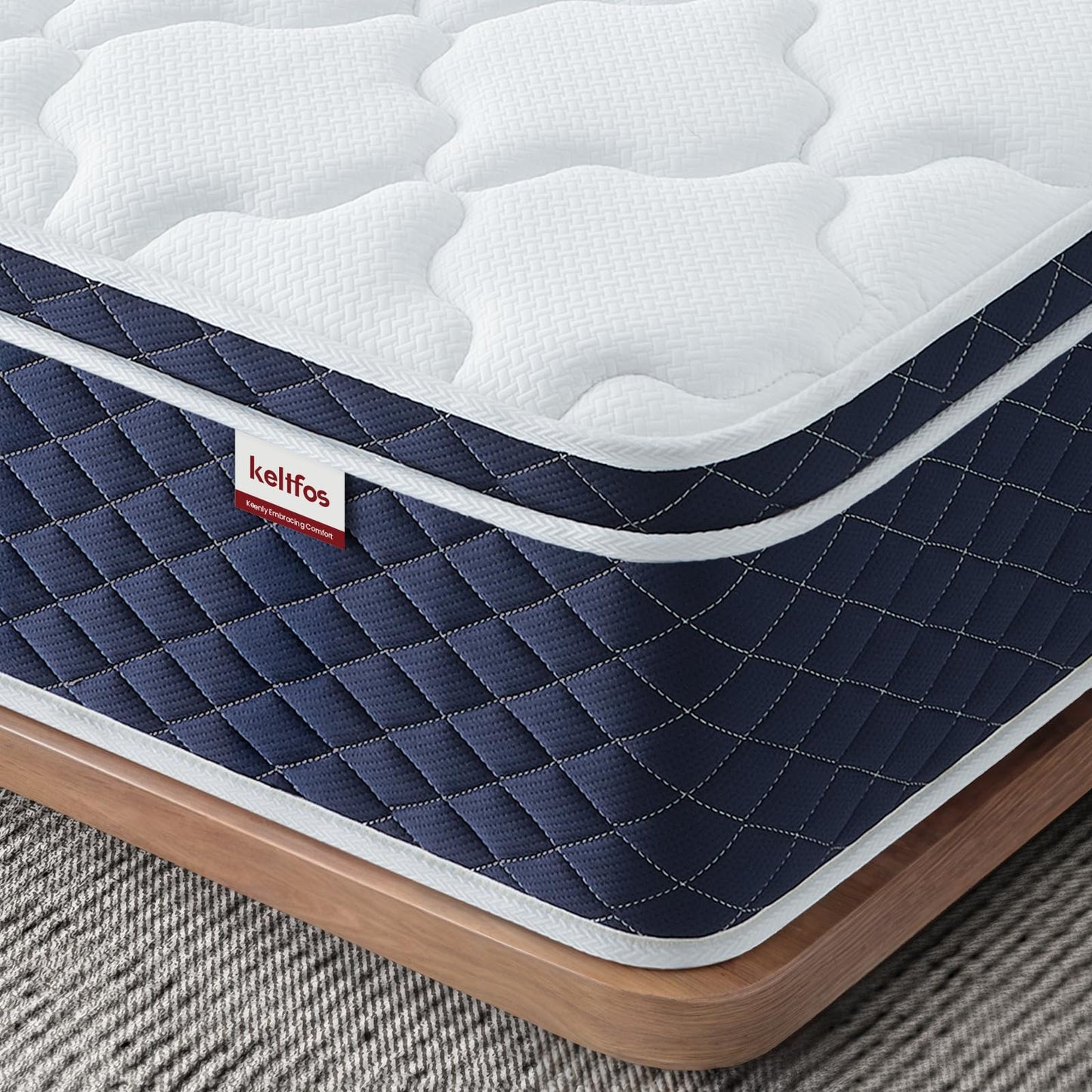 Twin 12" Gel Memory Foam Hybrid Mattress