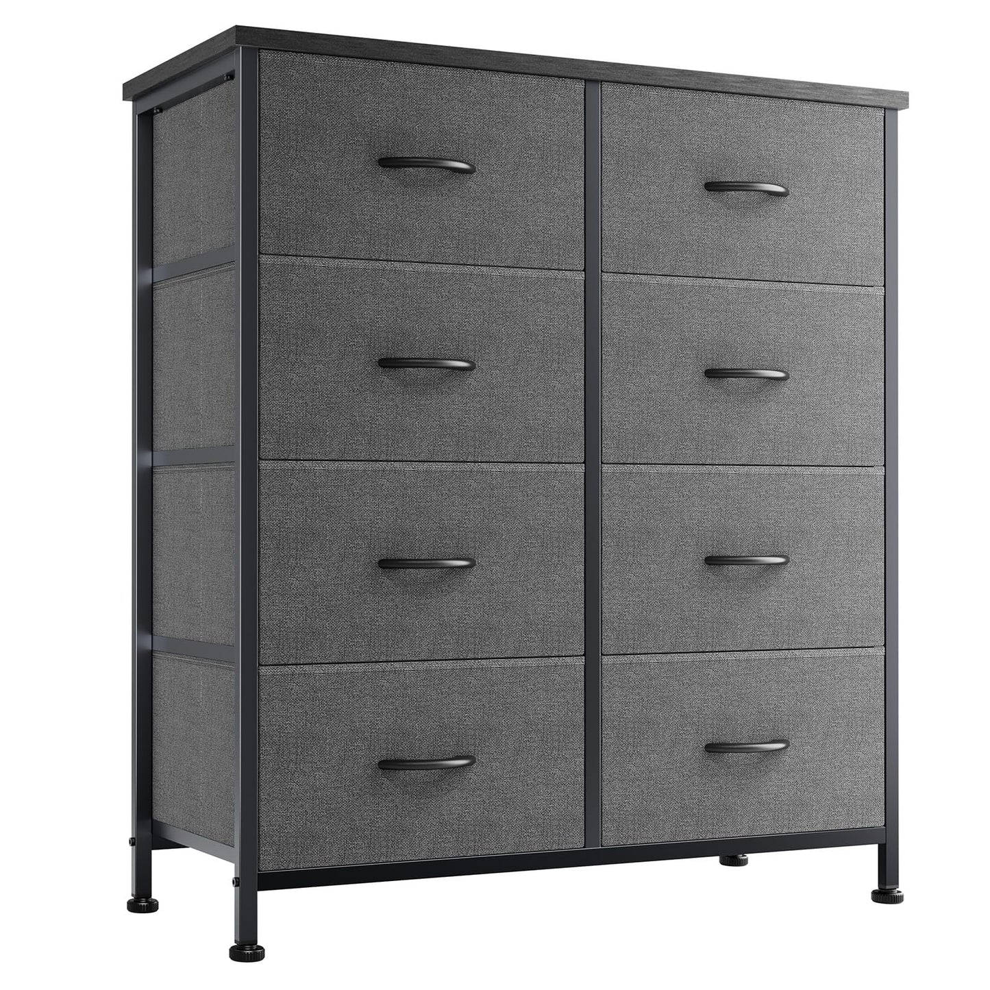 OLIXIS 5-Drawer Dresser, Black