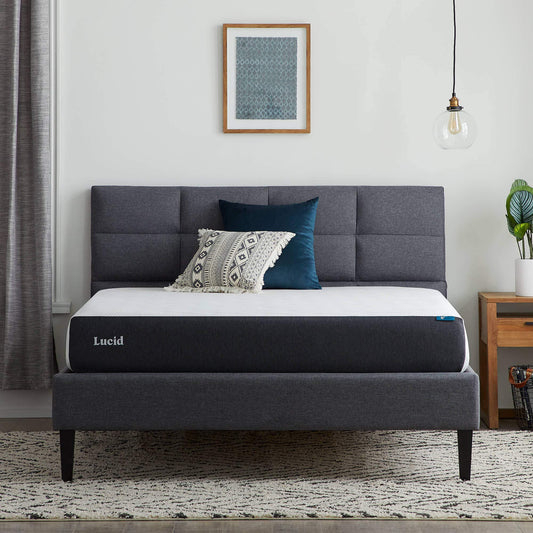 LUCID 12" Twin Memory Foam Mattress