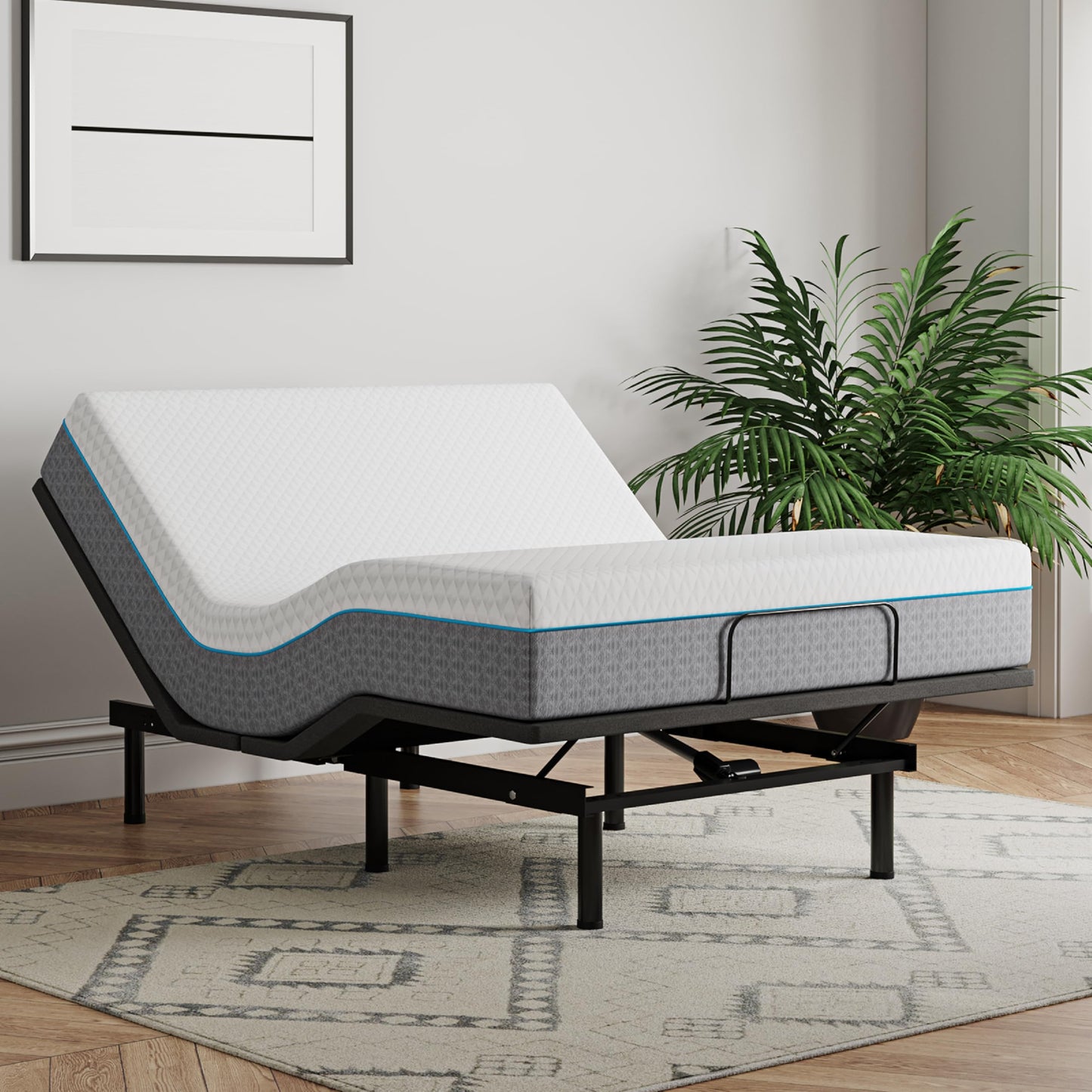 Split King Adjustable Bed with Mattress