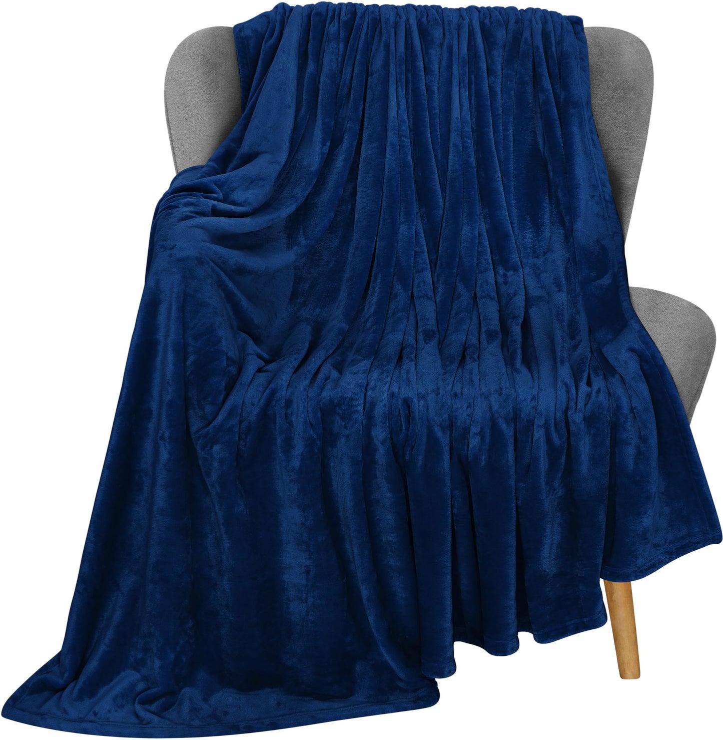 Utopia Bedding Grey Fleece Blanket