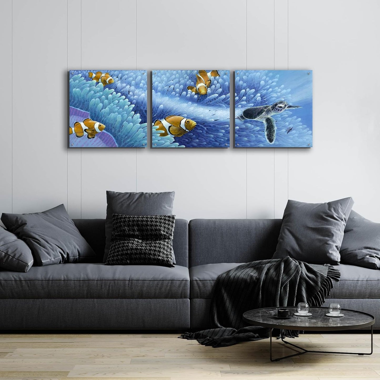 Epic Art 'The Journey Begins' 3-Piece Wall Art