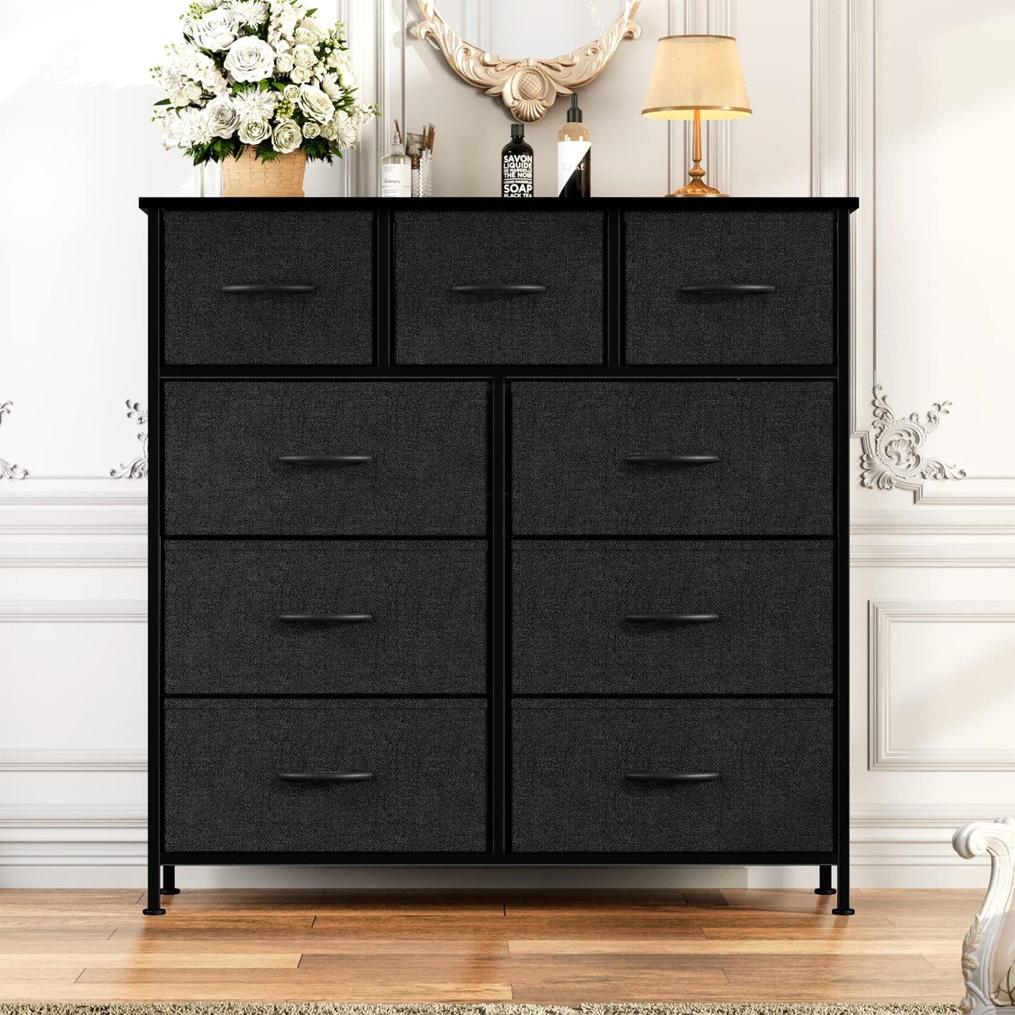 OLIXIS 7-Drawer Dresser, White