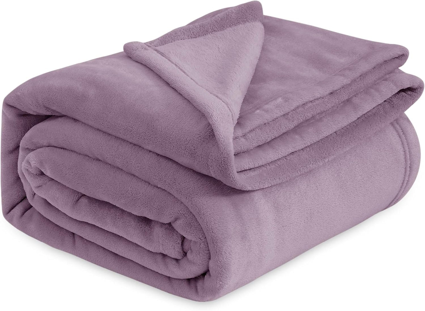Bedsure GentleSoft Fleece Blanket – King, Grey