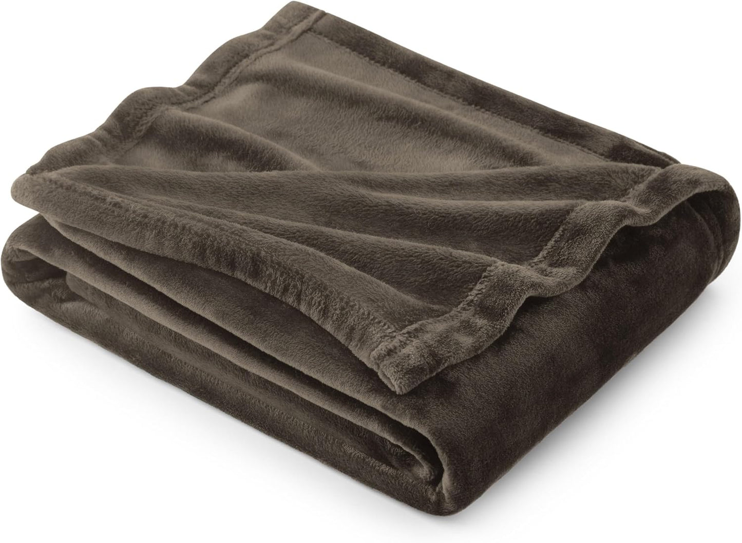 Bedsure GentleSoft Fleece Blanket – King, Grey