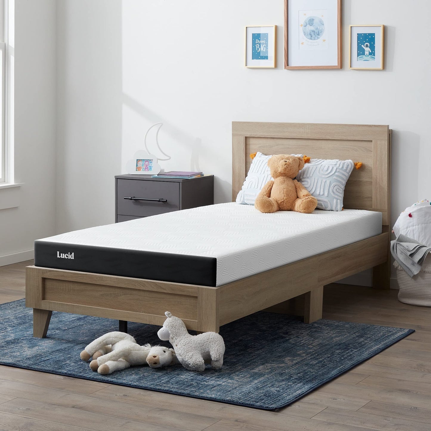 LUCID 12" Twin XL Memory Foam Mattress