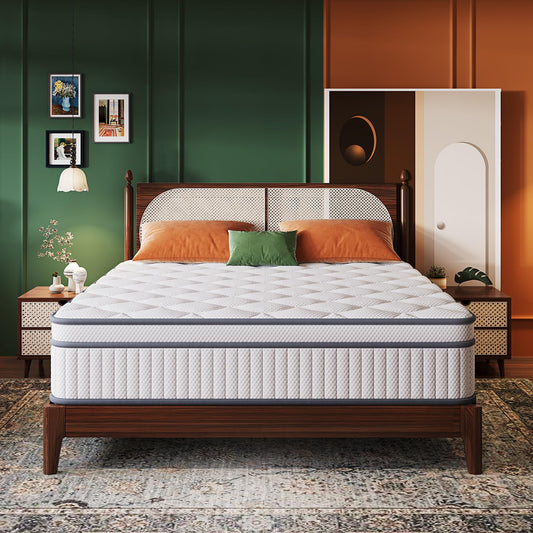 12" Full Memory Foam Hybrid Mattress