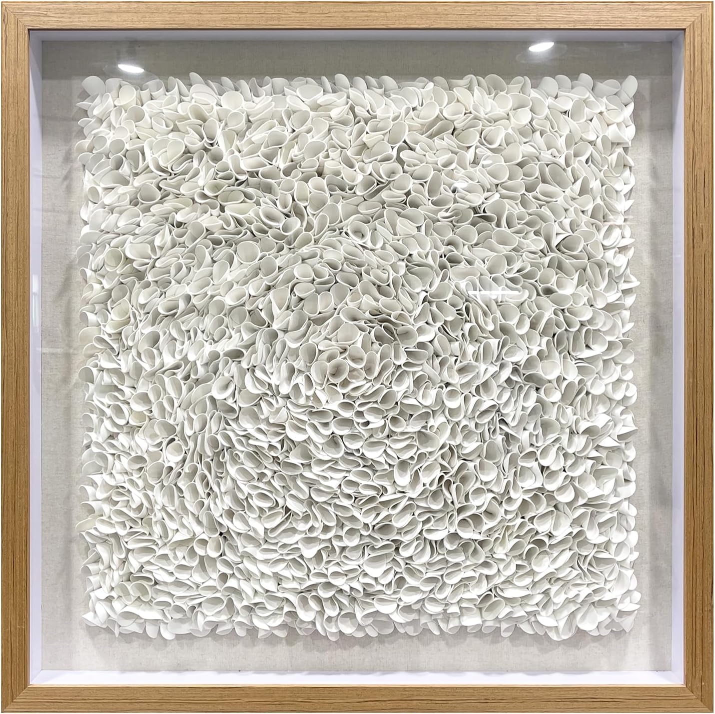 BrightA Polymer Strip Collage Painting 39.4"x59"