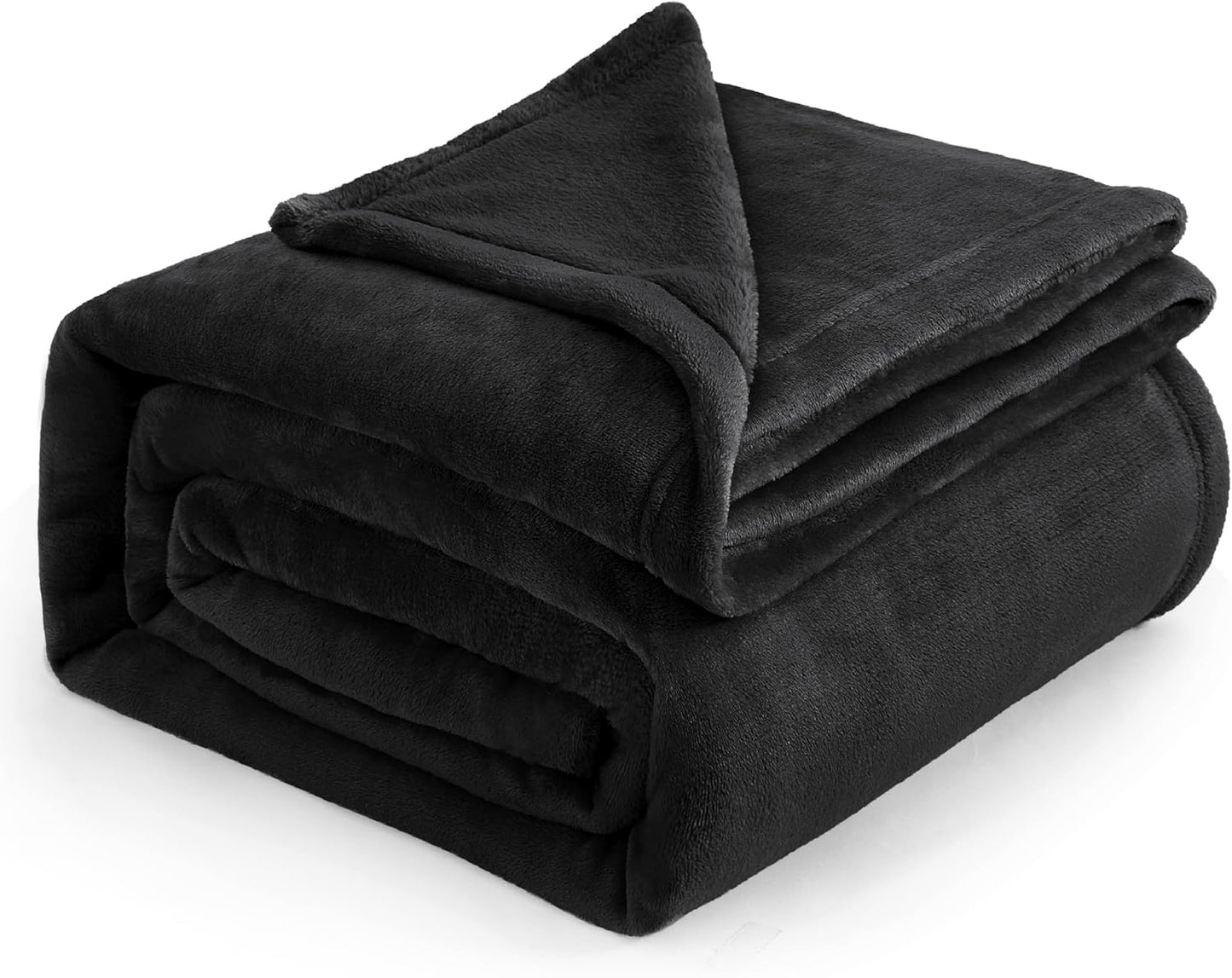 Bedsure GentleSoft Fleece Blanket – King, Grey